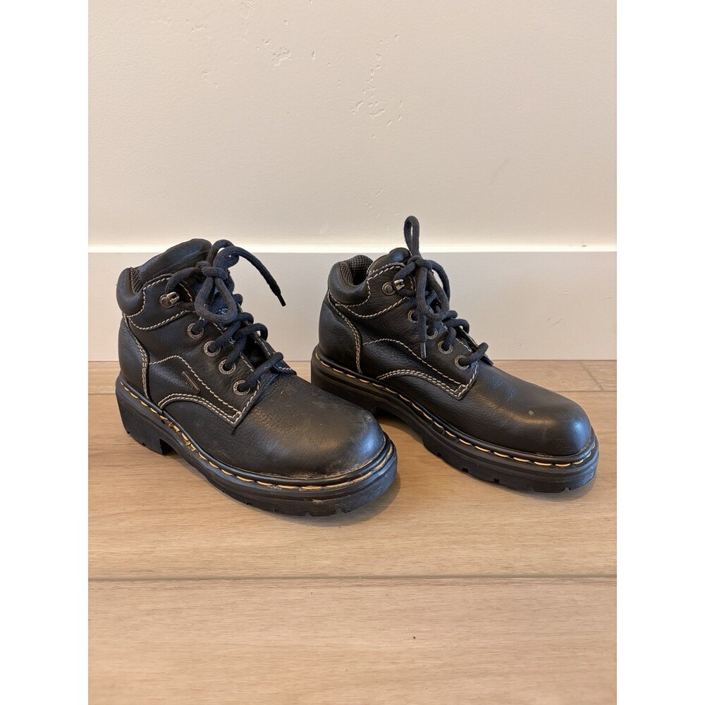 Vintage Dr. Martens Black Leather Boots Men’s US 5 Women’s 6.5 90s Grundge